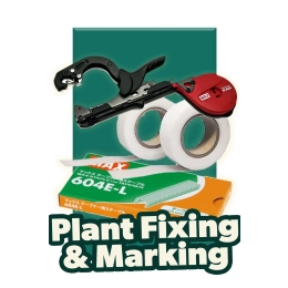 Plant fixing and marking