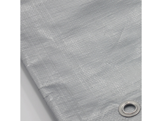 Tarpaulin 160g/m2, Universal, Silver, Strong, Various Sizes
