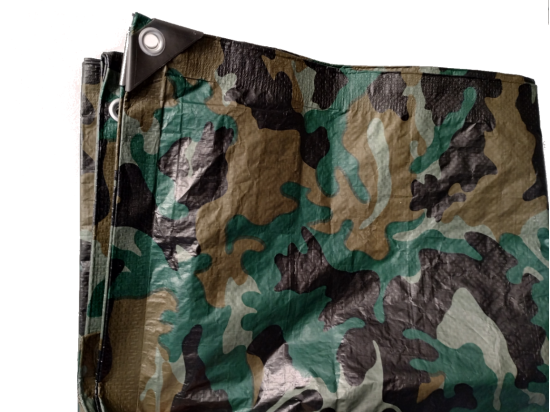 Tarpaulin 90g/m2, Universal, Camo, Camouflage, Various Sizes
