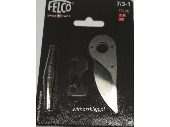 7/3-1 Kit: blade, spring, adjustment key FELCO