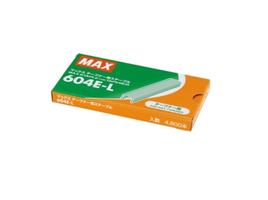 604E-L staples for MAX tapers, pack of 4800