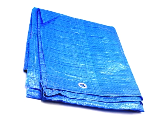 Tarpaulin 55g/m2, Universal, Blue, Various Sizes