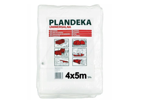 Tarpaulin 55g/m2, Universal, Blue, Various Sizes