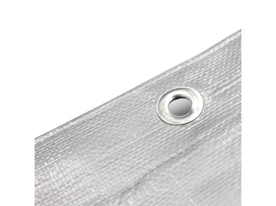 Tarpaulin 210g/m2, Universal, Silver-Brown, Various Sizes