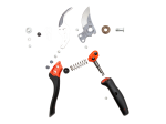Bahco PXR- M3 - ERGO™ Bypass Secateurs with Elastomer Coated Rotating Handle - size M