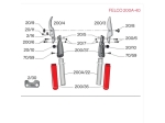 Felco 200A-40 professional two-handed loppers