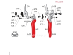 Felco 6 Pruning Shears, an ergonomic lightweight model