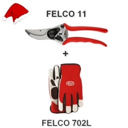 SET: FELCO 11 PRUNING SHEAR + 702L GLOVES